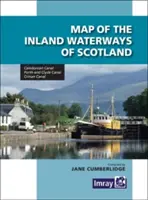 Mapa vnitrozemských vodních cest Skotska - Map of the Inland Waterways of Scotland