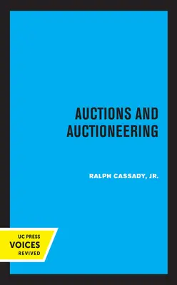 Aukce a dražebnictví - Auctions and Auctioneering