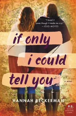 Kdybych ti to jen mohl říct - If Only I Could Tell You