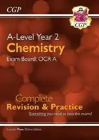 A-Level Chemistry: OCR A 2. ročník Kompletní opakování a procvičování s online vydáním - A-Level Chemistry: OCR A Year 2 Complete Revision & Practice with Online Edition