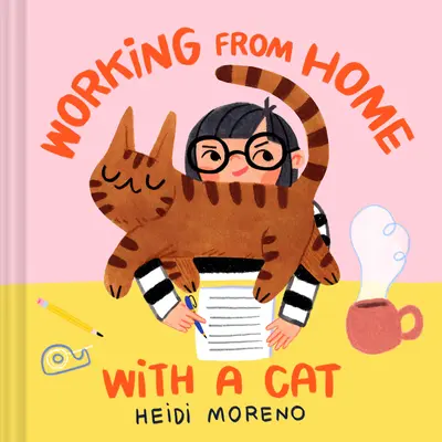 Práce z domova s kočkou - Working from Home with a Cat