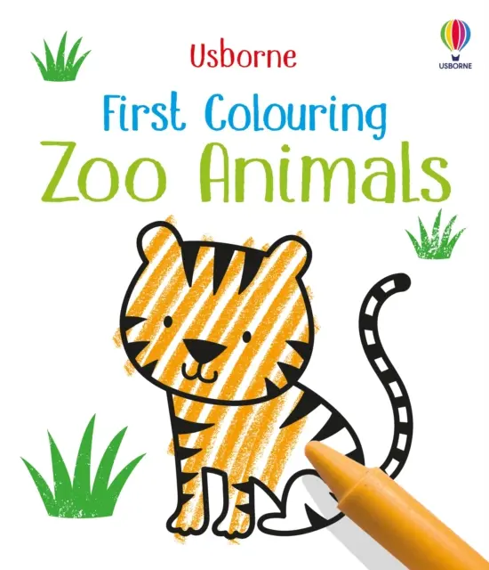 První omalovánky Zvířata v zoo - First Colouring Zoo Animals