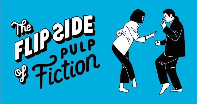 Odvrácená strana Pulp Fiction: A Movie Flipbook (Kniha filmů) - The Flip Side of Pulp Fiction: A Movie Flipbook