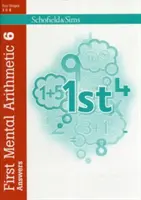 První mentální aritmetika Kniha odpovědí 6 - First Mental Arithmetic Answer Book 6