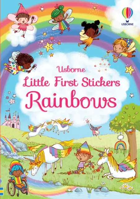 Malé první samolepky Duhy - Little First Stickers Rainbows