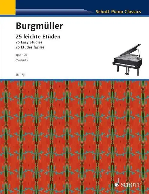 25 etud, op. 100: Pro klavír - 25 Etudes, Op. 100: For Piano