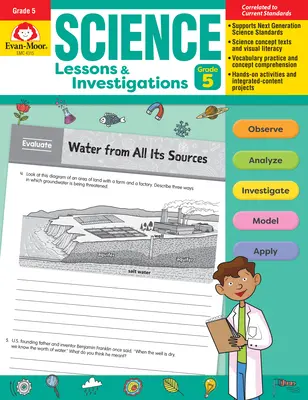 Přírodovědné lekce a vyšetřování, 5. třída - Science Lessons and Investigations, Grade 5