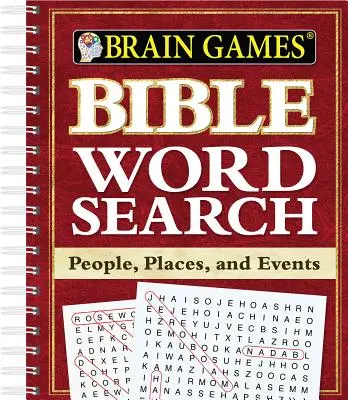 Hry pro mozek - Hledání slov v Bibli: Lidé, místa a události - Brain Games - Bible Word Search: People, Places, and Events