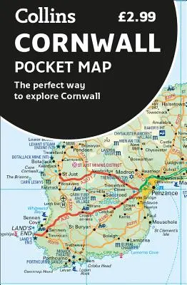 Kapesní mapa Cornwallu - ideální způsob, jak prozkoumat Cornwall - Cornwall Pocket Map - The Perfect Way to Explore Cornwall