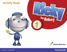 Robot Ricky 1 Kniha aktivit - Ricky The Robot 1 Activity Book