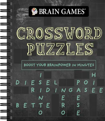 Hry na mozek - Křížovky (Křída #2), 2: Zvyšte svou mozkovou kapacitu během několika minut - Brain Games - Crossword Puzzles (Chalkboard #2), 2: Boost Your Brainpower in Minutes