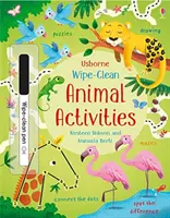 Stírací aktivity se zvířaty - Wipe-Clean Animal Activities
