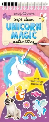 Aktivity Wipe Clean: Magie jednorožce [s fantastickými samolepkami] - Wipe Clean Activities: Unicorn Magic [With Fantastical Stickers]