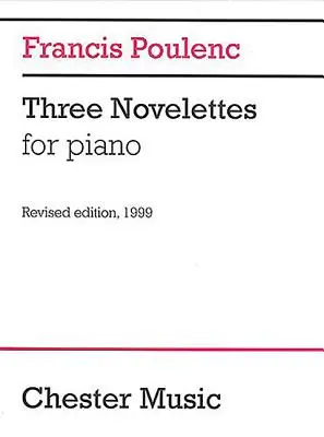 Tři novely: Pro klavír - Three Novelettes: For Piano