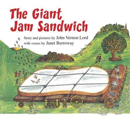 Obří sendvič s džemem (Lap Board Book) - The Giant Jam Sandwich (Lap Board Book)