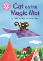 Čtenářský šampion: Kočka na kouzelné podložce - Růžová 1B - Reading Champion: Cat on the Magic Mat - Pink 1B