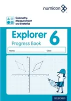 Numicon: Geometrie, měření a statistika 6 Explorer Progress Book - Numicon: Geometry, Measurement and Statistics 6 Explorer Progress Book