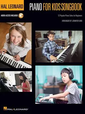Zpěvník Hal Leonard Piano for Kids: 12 populárních klavírních sól pro začátečníky - Hal Leonard Piano for Kids Songbook: 12 Popular Piano Solos for Beginners