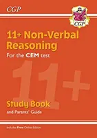11+ CEM Non-Verbal Reasoning Study Book (s průvodcem pro rodiče a online vydáním) - 11+ CEM Non-Verbal Reasoning Study Book (with Parents' Guide & Online Edition)