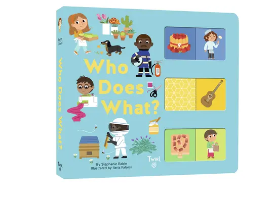 Kdo co dělá? A Slide-And-Learn Book - Who Does What?: A Slide-And-Learn Book