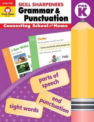 Skill Sharpeners Gramatika a interpunkce, třída Prek - Skill Sharpeners Grammar and Punctuation, Grade Prek