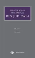 Spencer Bower a Handley: Res Judicata - Spencer Bower and Handley: Res Judicata