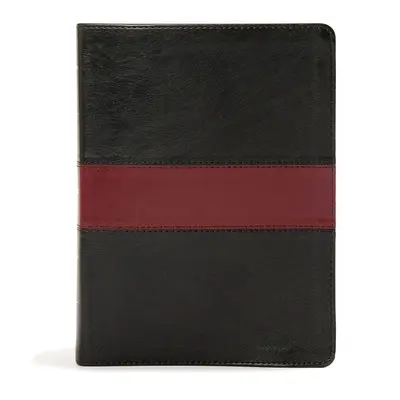 Studijní bible KJV Apologetics, černá/červená Leathertouch s indexem - KJV Apologetics Study Bible, Black/Red Leathertouch Indexed