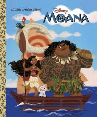 Moana Malá zlatá kniha - Moana Little Golden Book
