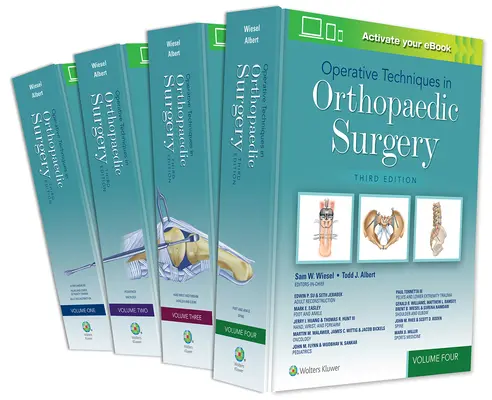 Operační techniky v ortopedické chirurgii (včetně kompletního balíčku videí) - Operative Techniques in Orthopaedic Surgery (Includes Full Video Package)
