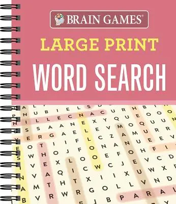 Hry na mozek - Hledání slov ve velkém tisku - Brain Games - Large Print Word Search