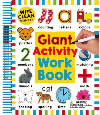 Setřít: Obří pracovní sešit s aktivitami - Wipe Clean: Giant Activity Workbook