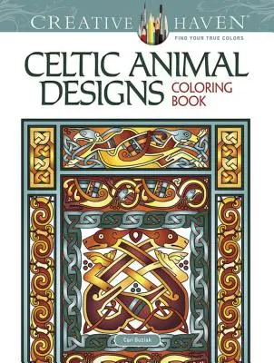 Creative Haven Keltské zvířecí vzory Omalovánky - Creative Haven Celtic Animal Designs Coloring Book