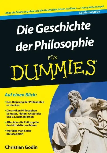 Die Geschichte der Philosophie fur Dummies (Dějiny filozofie pro hlupáky) - Die Geschichte der Philosophie fur Dummies