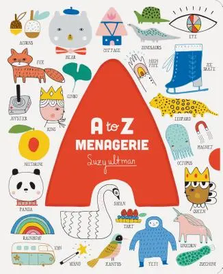 Zvěřinec od A do Z: (Abc Baby Book, Sensory Alphabet Board Book for Babies and Toddlers, Interactive Book for Babies) - A to Z Menagerie: (Abc Baby Book, Sensory Alphabet Board Book for Babies and Toddlers, Interactive Book for Babies)