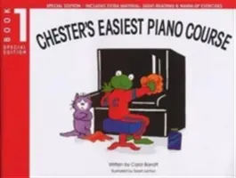 Chesterův nejjednodušší kurz klavíru 1. kniha - speciální vydání - Chester'S Easiest Piano Course Book 1 - Special Edition