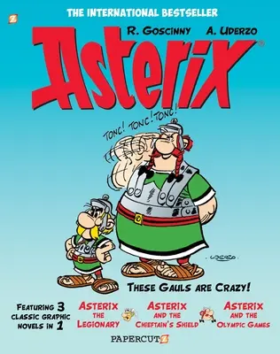 Asterix Omnibus #4: Sbírka Asterix legionář, Asterix a náčelníkův štít a Asterix a olympijské hry - Asterix Omnibus #4: Collects Asterix the Legionary, Asterix and the Chieftain's Shield, and Asterix and the Olympic Games