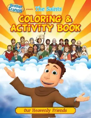 Knížka omalovánek a aktivit o svatých - The Saints Coloring & Activity Book