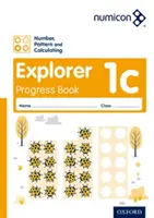 Numicon: (balení po 30 kusech): Čísla, vzory a počítání 1 Kniha pokroku pro objevitele C - Numicon: Number, Pattern and Calculating 1 Explorer Progress Book C (Pack of 30)