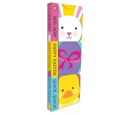 Drobný balíček: Velikonoce: Sada: Hop-Hop!, Veselé Velikonoce! a Kvak-kvak! - Chunky Pack: Easter: Hop-Hop!, Happy Easter!, and Quack-Quack!