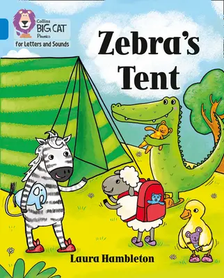 Zebřin stan - Kapela 04/Modrá - Zebra's Tent - Band 04/Blue