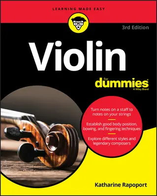 Housle pro hlupáky: Kniha + online video a audio výuka - Violin for Dummies: Book + Online Video and Audio Instruction