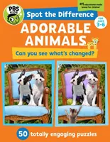Poznejte rozdíly: Roztomilá zvířata!, 1: 50 naprosto poutavých hádanek! - Spot the Differences: Adorable Animals!, 1: 50 Totally Engaging Puzzles!