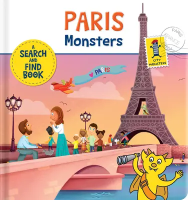 Příšerky z Paříže: A Search and Find Book (Hledej a najdi) - Paris Monsters: A Search and Find Book