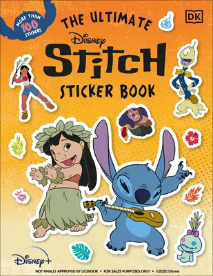 Disneyho samolepková knížka - The Ultimate Disney Stitch Sticker Book