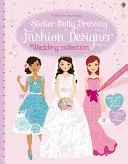 Samolepka Dolly oblékání Módní návrhářka Svatební kolekce - Sticker Dolly Dressing Fashion Designer Wedding Collection