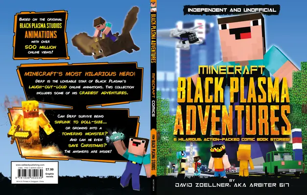 Grafický román Minecraft - Dobrodružství černé plazmy (nezávislý a neoficiální): Nezávislé a neoficiální - Minecraft Graphic Novel-Black Plasma Adventures (Independent & Unofficial): Independent and Unofficial