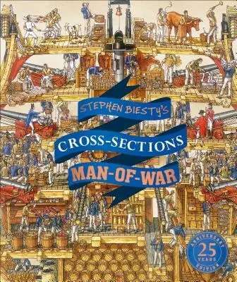 Stephen Biesty's Cross-Sections Man-Of-War (Válečný muž) - Stephen Biesty's Cross-Sections Man-Of-War