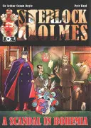 Skandál v Čechách - grafický román Sherlocka Holmese - A Scandal In Bohemia - A Sherlock Holmes Graphic Novel