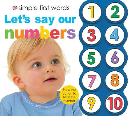 Jednoduchá první slova Řekneme si čísla - Simple First Words Let's Say Our Numbers