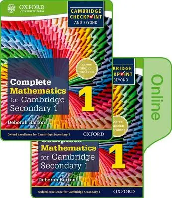 Complete Mathematics for Cambridge Secondary 1 Book 1: Print and Online Student Book (Úplná matematika pro 1. stupeň základní školy Cambridge) - Complete Mathematics for Cambridge Secondary 1 Book 1: Print and Online Student Book